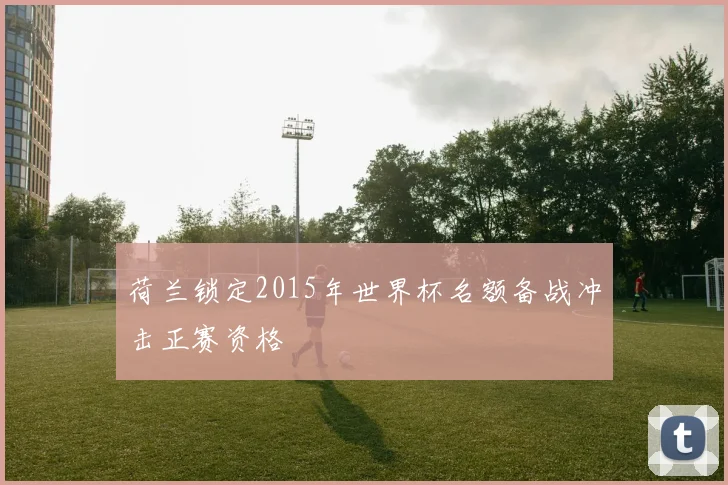 荷兰锁定2015年世界杯名额备战冲击正赛资格